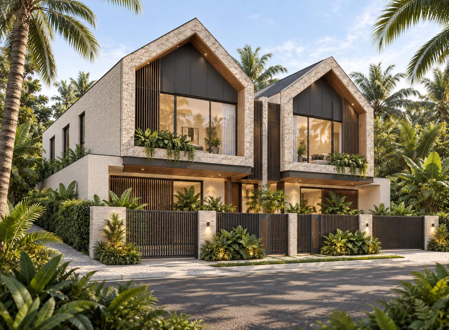 Twin House: street view